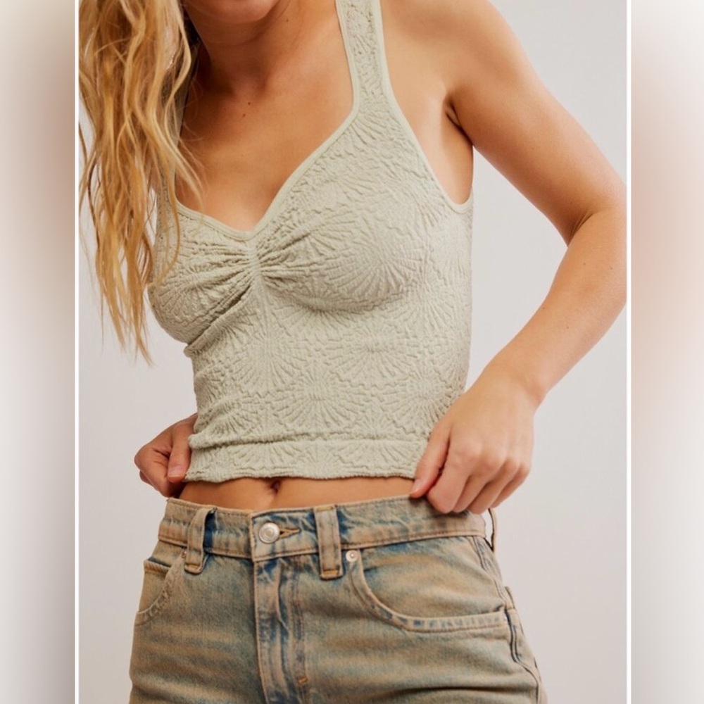 FREE PEOPLE Love Letter Sweetheart
Cami / Pale Aqua - Picture 1 of 4